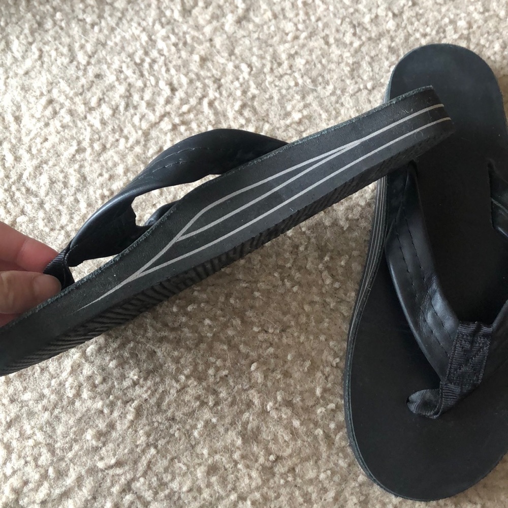 Rainbow Luxury Leather Double Arch Support Sandal - Picture 3 of 4